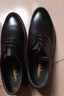 老人头（LAORENTOU）皮鞋男士商务正装鞋头层牛皮透气系带婚鞋男皮鞋 110199 黑 38 实拍图