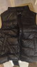 李宁儿童马甲春秋新款男童女中大童鸭绒加厚羽绒保暖背心外穿坎肩 黑色 畅销款 130 实拍图