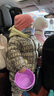 巴拉巴拉儿童羽绒裤男童长裤女童裤子2023保暖裤高腰护肚加厚 实拍图
