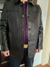 皮尔卡丹（pierre cardin）2026海宁新款真皮皮衣商务休闲男装头层牛皮翻领春秋夹克单皮薄款 黑色 黑色薄款 3XL 185 晒单实拍图