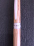 日本uni三菱圆珠笔SS-1015/1025天然百年木材笔杆油性笔0.7mm商务办公签字笔 SS-1025原色 (细杆) 实拍图