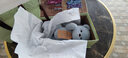 莉娜熊（TeddyTales）小熊玩偶毛绒玩具熊泰迪手作熊安抚娃娃送礼送人新年礼物女生 蓝灰色 中号站姿约30cm 实拍图