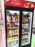 新飞（frestec）展示柜冷藏酒水饮料冰柜双开门商用冷柜水果蛋糕冷藏保鲜柜超市直冷玻璃门大容量便利店立式啤酒柜 双门红黑588L【4D风冷无霜】 实拍图