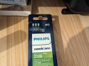 飞利浦（PHILIPS）电动牙刷头智臻系列适配HX9911HX9912HX9924HX9954电动刷头 智臻亮白-HX9063/96-黑色3支装 3支 实拍图