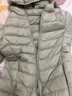 鸭鸭佟丽娅同款轻薄羽绒羽绒服女新款短款修身城市轻户外秋冬外套KXM 抹茶绿 M 实拍图