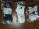 阿迪达斯（adidas）男袜女袜 2026新款中筒白袜子健身训练休闲袜透气低帮短袜中袜 JC9271/黑色/中筒/三双装 【S】建议鞋码:35-38/22-24cm 实拍图
