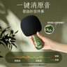 唱吧小巨蛋麦克风G2升级版 无线K歌麦克风 话筒音响一体  蓝牙音响 家庭KTV生日礼物 G2升级版复古绿 系列 实拍图