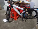 凤凰（Phoenix） 山地自行车成年人男士女士学生变速减震油刹线刹山地车自行车 黑红色辐条轮高碳钢车架 26寸（身高160-180左右） 30速数字指拨/默认线碟可改油碟 实拍图