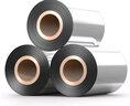 得力(deli)90mm*300m热转印条码打印机 标签机通用型碳带 蜡基碳带81523（6支装） 实拍图