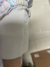 歌力思（ELLASSAY）春秋新款多巴胺绵羊毛多色美拉德老钱风V领薄款针织开衫女 纯净白 M 实拍图