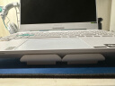 摩米士笔记本支架电脑支架散热器创意折叠便携收纳铝合金立式增高架适用苹果Macbook华为联想拯救者等白色 实拍图