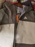 安踏（ANTA）水壳冲锋衣丨男女户外徒步露营防风硬壳上衣外套 【水壳2.0】深灌绿/冷灰色7607-4 L (男175) 实拍图