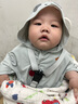 贝肽斯儿童防晒衣夏装男童女童宝宝冰丝披肩婴儿防晒斗篷 胖达熊猫 【UPF150+高倍防晒】 80 实拍图