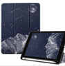 zoyu iPad保护套带笔槽10.2英寸2021款第9代适用苹果2020平板电脑第8代7三折保护壳 雪山星雨【配钢化膜】 iPad10.2英寸 实拍图