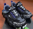 Skechers斯凯奇男童鞋闪灯鞋小怪兽系列秋季卡通潮款儿童运动鞋400112L 幻影龙 28.5 实拍图
