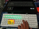 RK98机械键盘无线2.4G有线蓝牙三模键盘笔记本家用办公台式机游戏键盘100键98配列RGB背光白色茶轴 晒单实拍图