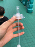 优爱心吸管用于贝qin奶瓶配件 宽口径奶瓶转换变吸嘴鸭嘴 直饮吸管重力 吸嘴带吸管吸管刷十字孔 1套 实拍图
