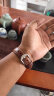 SNQP牛皮手表带复古真皮男女适用1853天梭浪琴卡西欧欧米茄力洛克华为 银色表扣（赠送工具生耳） （接口宽度）20MM 晒单实拍图