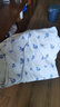 恒源祥中老年背心女纯棉夏季印花宽松无袖打底衫 白底蓝色碎花 2XL (180/105) 实拍图