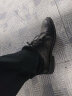 卡帝乐鳄鱼（CARTELO）男士皮鞋商务正装鞋男软皮耐磨透气皮鞋男9611 黑色增高款 41 晒单实拍图