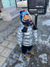 迪卡侬儿童保暖加厚雪地靴男女童绒棉鞋棉靴咖啡棕(魔术贴)29-2717375 实拍图