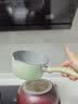 苏泊尔（SUPOR） 宝宝辅食锅套装婴儿奶锅小锅16cm麦饭石色不粘锅煮泡面热牛奶锅 FP绿【奶锅+屉+铲】 16cm 实拍图