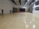 运动木地板室内篮球馆专用枫桦木羽毛球场单龙骨舞台体育实木地板 样品 实拍图