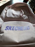 斯凯奇（Skechers）双肩包男女同款学生经典红色书包时尚大容量休闲运动旅行通勤背包 冰粉色/01F6 实拍图
