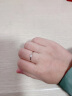 周六福钻戒女求婚至简结婚K金钻石戒指KGDB021047 约10分 13号圈  实拍图
