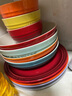 酷彩（Le Creuset）炻瓷19/23cm圆形碟 家用餐具水果盘甜品盘西餐盘沙拉盘餐盘 圆形碟紫罗兰 23cm 实拍图