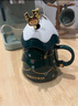 兜市精选生日礼物马克杯送男女520情人节礼物圣诞树杯子情侣喝咖啡水杯 绿色【带盖带搅拌勺】 实拍图