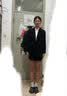 GARNUO奶茶灰小西装外套女短款2026年春秋新款小个子高级感休闲宽松西服 黑色 L【121-130斤】 实拍图
