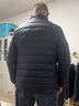 啄木鸟轻薄羽绒服男秋冬季款外套男连帽情侣加绒保暖袄子冬装上衣服男装 1800-1黑色【立领款】 2XL （140-160斤） 实拍图