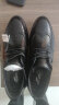 卡帝乐鳄鱼（CARTELO）男鞋英伦布洛克皮鞋男牛皮休闲潮流正装鞋9334 黑色 40 晒单实拍图