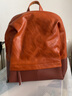 KOFTA品牌双肩包女牛皮真皮休闲时尚通勤旅行书包无拉杆电脑背包女神节 棕色大号 旅游出差 大号装14寸小号13寸笔记本14英寸 实拍图