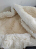 羊皮褥子皮毛一体加厚整张绵羊长毛学生宿舍单双人防潮保暖床褥冬 绵羊毛（原色） 200x200cm 实拍图