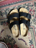 BIRKENSTOCK勃肯德国进口男女款经典舒适百搭轻便Arizona双扣拖鞋 黑色窄版51793 38 实拍图