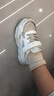 哈比熊童鞋夏季单网小白鞋儿童运动鞋透气男童鞋GU7577 白色26码 实拍图