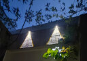 林爵太阳能户外防水LED围墙灯别墅花园公园名宿装饰灯景观庭院氛围灯 太阳能暖光【2个装】 晒单实拍图