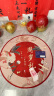 摩多 中式国风生日抓周挂布对联宝宝周岁布置道具场景装饰背景墙 实拍图
