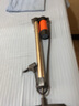 永久打气筒自行车山地车公路车骑行装备高压气筒便携气管子家用充气筒 【新款】不锈钢打气筒-数显款 实拍图