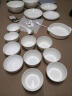 瓷秀源7英寸泡面碗陶瓷碗家用韩式骨瓷碗米饭碗大汤碗大碗创意餐具套装 8英寸奥碗(宽20.8cm 高10.7cm) 晒单实拍图
