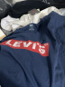 Levi's【全新升级】李维斯2024春夏新版情侣同款短袖T恤logo印花简约 藏蓝色0002 XL 实拍图