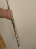雅马哈（YAMAHA）长笛yfl222标准型学生初学专业西洋笛子乐器成人儿童通用乐团管乐 16孔 YFL-222 【无E键分割】 实拍图