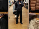 巴塔哥尼亚（Patagonia）男士Down Sweater户外轻薄保暖经典排骨羽绒服84675 BLK黑色 XL 实拍图