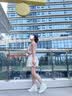 回力女鞋小白鞋女2026新款夏季透气网面鞋子女士厚底百搭薄款运动板鞋 米白【清爽透气网面】 37 实拍图