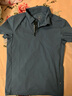 诺诗兰（NORTHLAND）25夏季新款男女速干POLO衫吸湿排汗3A级抑菌棉感翻领短袖T恤经典 靛青蓝色-男 2XL (180) 男 实拍图