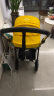 博格步（BUGABOO）【新品】荷兰Bugaboo Bee6博格步多功能轻便城市型折叠婴儿推车 银架柠檬黄 黑座 实拍图