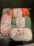 艾秀精梳牛奶手工编织diy5股奶棉线婴儿童宝宝手编绒钩编中粗棉纱毛线 63桔黄 实拍图