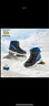 Skechers斯凯奇儿童绒绒靴雪地靴保暖男童棉鞋防寒加绒高帮女童靴660092L 男童/黑色/蓝色/BKBL 30 实拍图